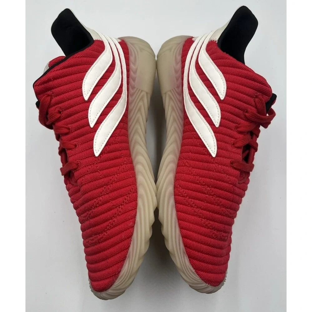 Adidas‎ Sobakov Scarlet Red Gum Mens 11 Terrace Soccer FIFA Blokecore Shoes